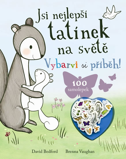 Obrázok Jsi nejlepší tatínek na světě - Vybarvi si příběh!