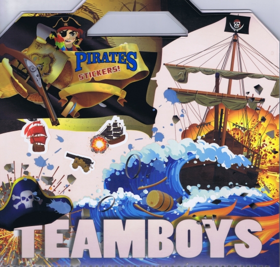 Obrázok Teamboys Pirates Stickers!