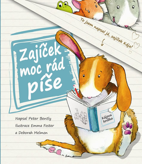 Obrázok Zajíček moc rád píše