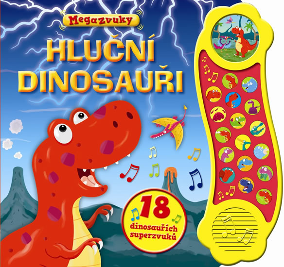 Obrázok Hluční dinosauři - 18 dinosauřích superzvuků