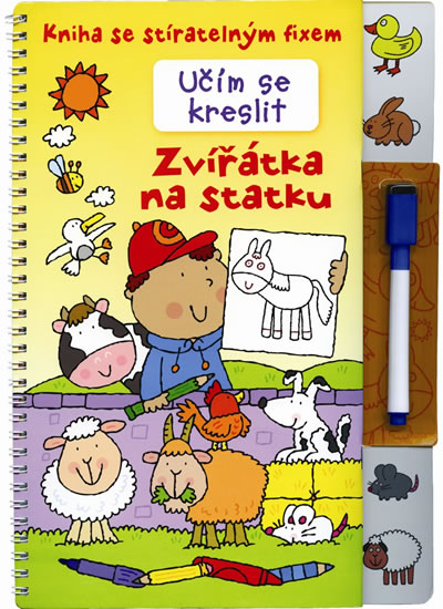 Obrázok Učím se kreslit - Zvířátka na statku + fix