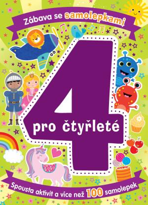 Obrázok Zábava se samolepkami pro čtyřleté