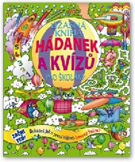 Obrázok Úžasná kniha hádanek a kvízů pro školáky