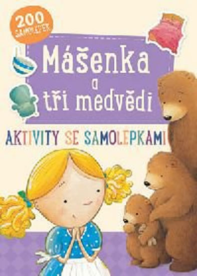 Obrázok Mášenka a tři medvědi - Aktivity se samolepkami