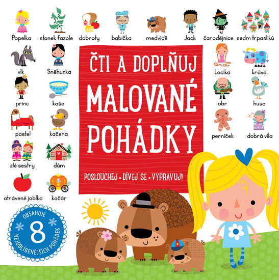 Obrázok Malované pohádky - Čti a doplňuj