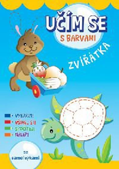 Obrázok Zvířátka - Učím se s barvami