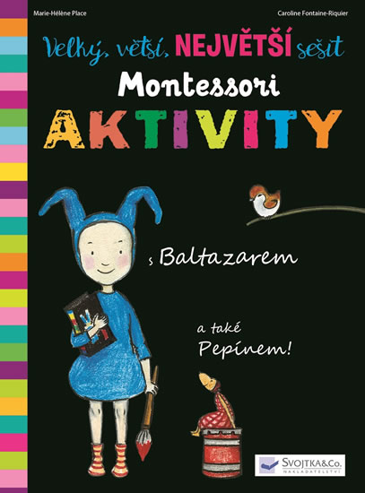 Obrázok Velký, vetší, největší sešit Montessori aktivity
