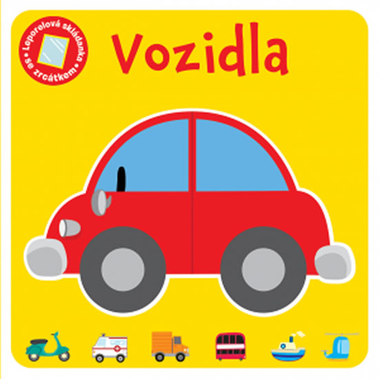 Obrázok Vozidla - Leporelová skládanka se zrcátkem
