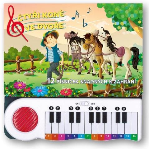 Obrázok Čtyři koně ve dvoře - 12 písniček snadných k zahrání