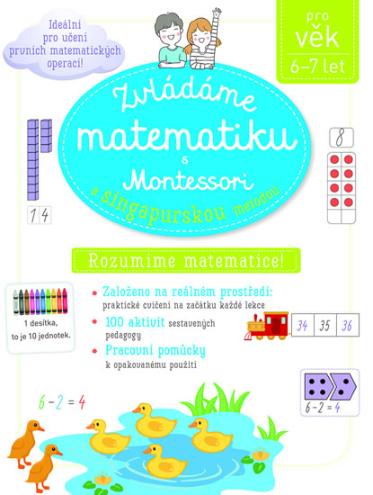 Obrázok Zvládáme matematiku s Montessori a singa