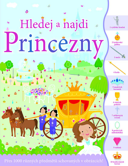 Obrázok Princezny - Hledej a najdi