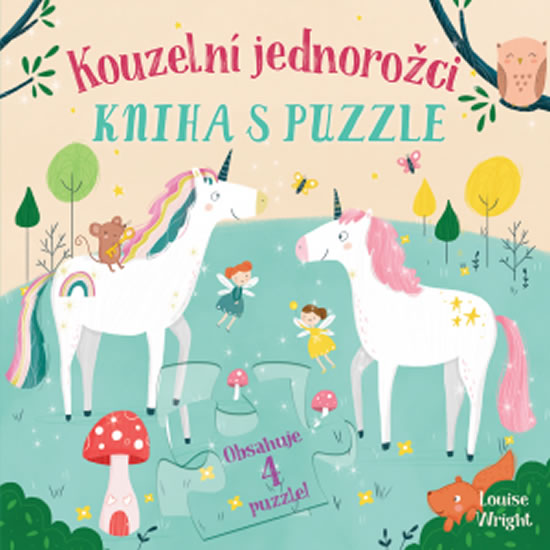 Obrázok Kouzelní jednorožci - Kniha s puzzle