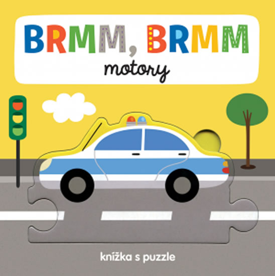 Obrázok BRMM, BRMM motory - Knížka s puzzle