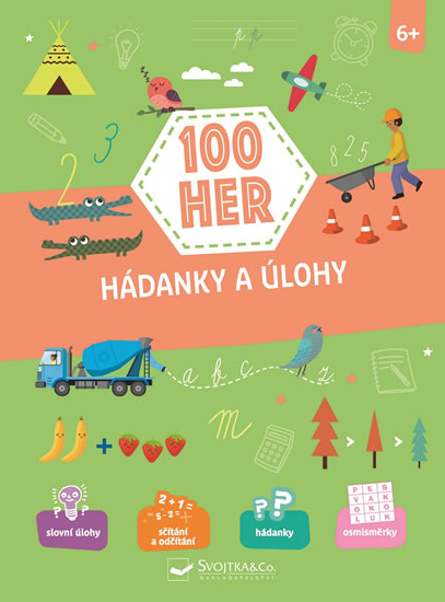 Obrázok 100 her - Hádanky a úlohy 6+