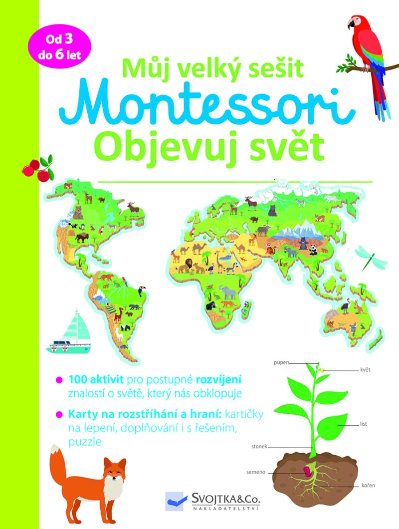 Obrázok Můj velký sešit Montessori - Objevuj svět