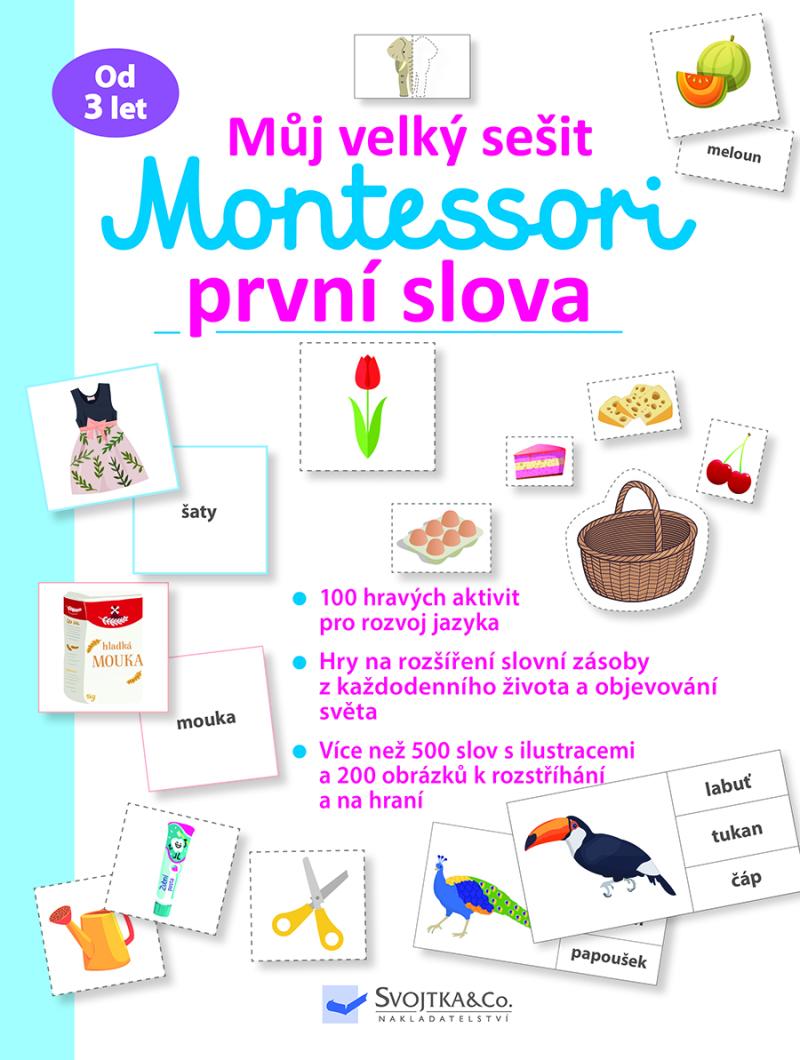 Obrázok Můj velký sešit Montessori - První slova