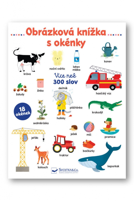 Obrázok Obrázková knížka s okénky