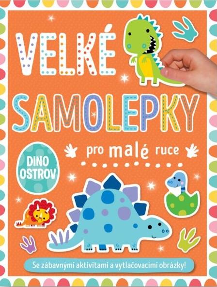 Obrázok Velké samolepky pro malé ruce Dino ostrov