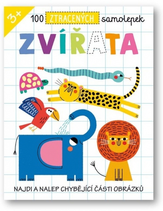 Obrázok 100 ztracených samolepek Zvířata