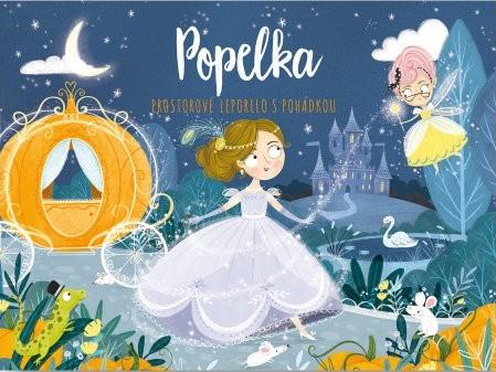 Obrázok Popelka - prostorové leporelo s pohádkou