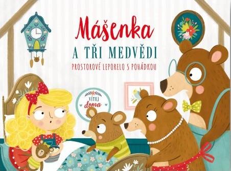 Obrázok Mášenka a tři medvědi - prostorové leporelo s pohádkou