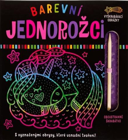 Obrázok Barevní jednorožci - Vyškrabávací obrázky