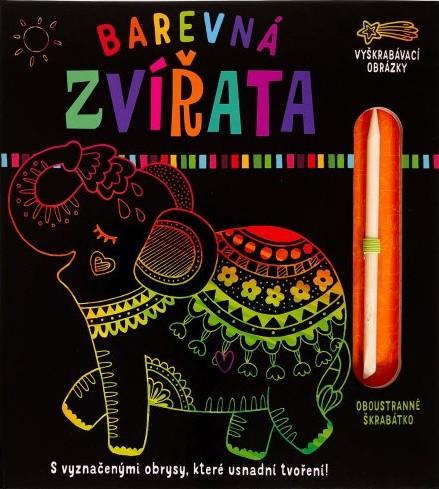 Obrázok Barevná zvířata - Vyškrabávací obrázky