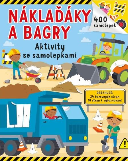 Obrázok Náklaďáky a bagry - 400 samolepek