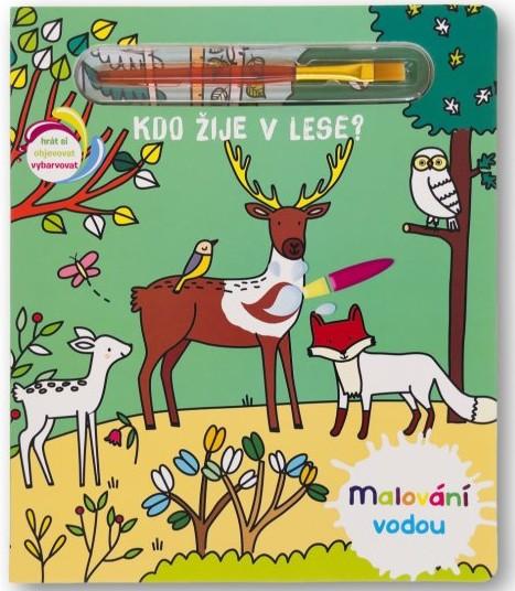Obrázok Kdo žije v lese? - Malování vodou