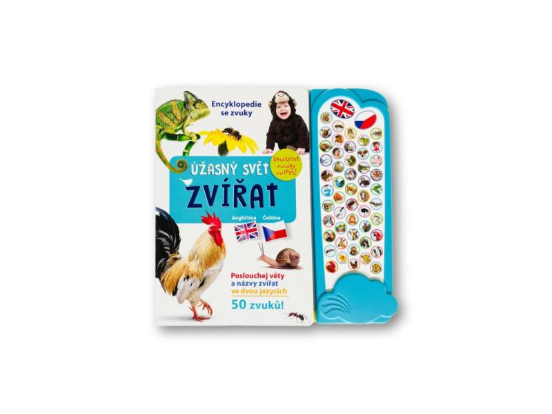 Obrázok Úžasný svět zvířat - Encyklopedie se zvuky (anglicky+česky)