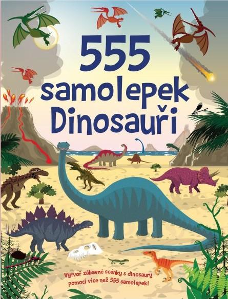 Obrázok 555 samolepek Dinosauři