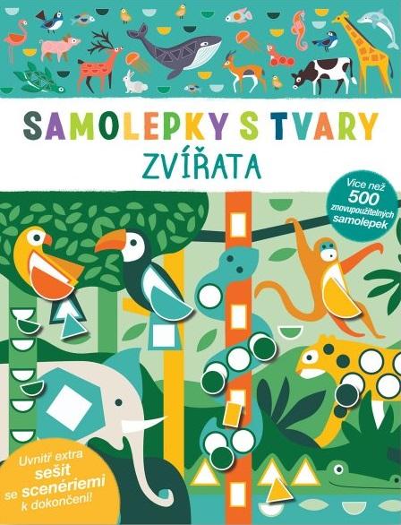 Obrázok Samolepky s tvary Zvířata