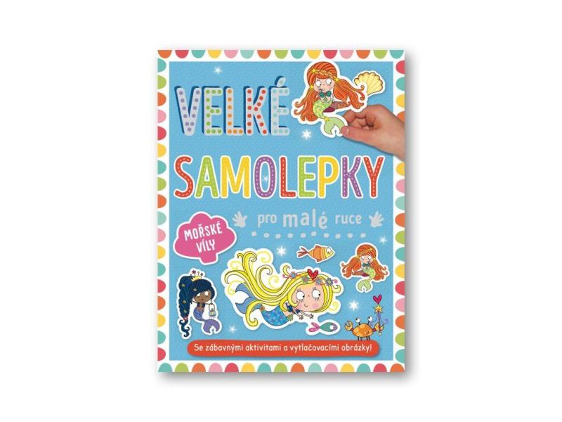 Obrázok Velké samolepky pro malé ruce Mořské víly