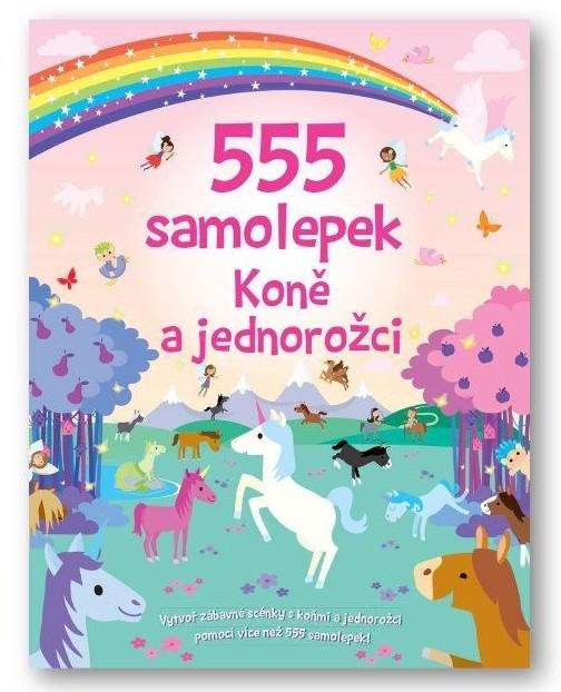 Obrázok 555 samolepek Koně a jednorožci