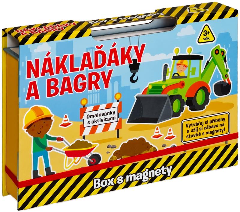 Obrázok Náklaďáky a bagry - Box s magnety