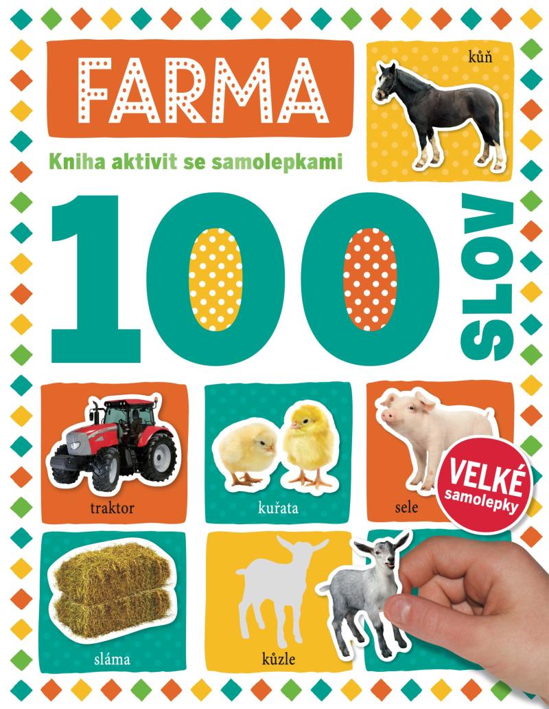 Obrázok Farma 100 slov - Kniha aktivit se samolepkami