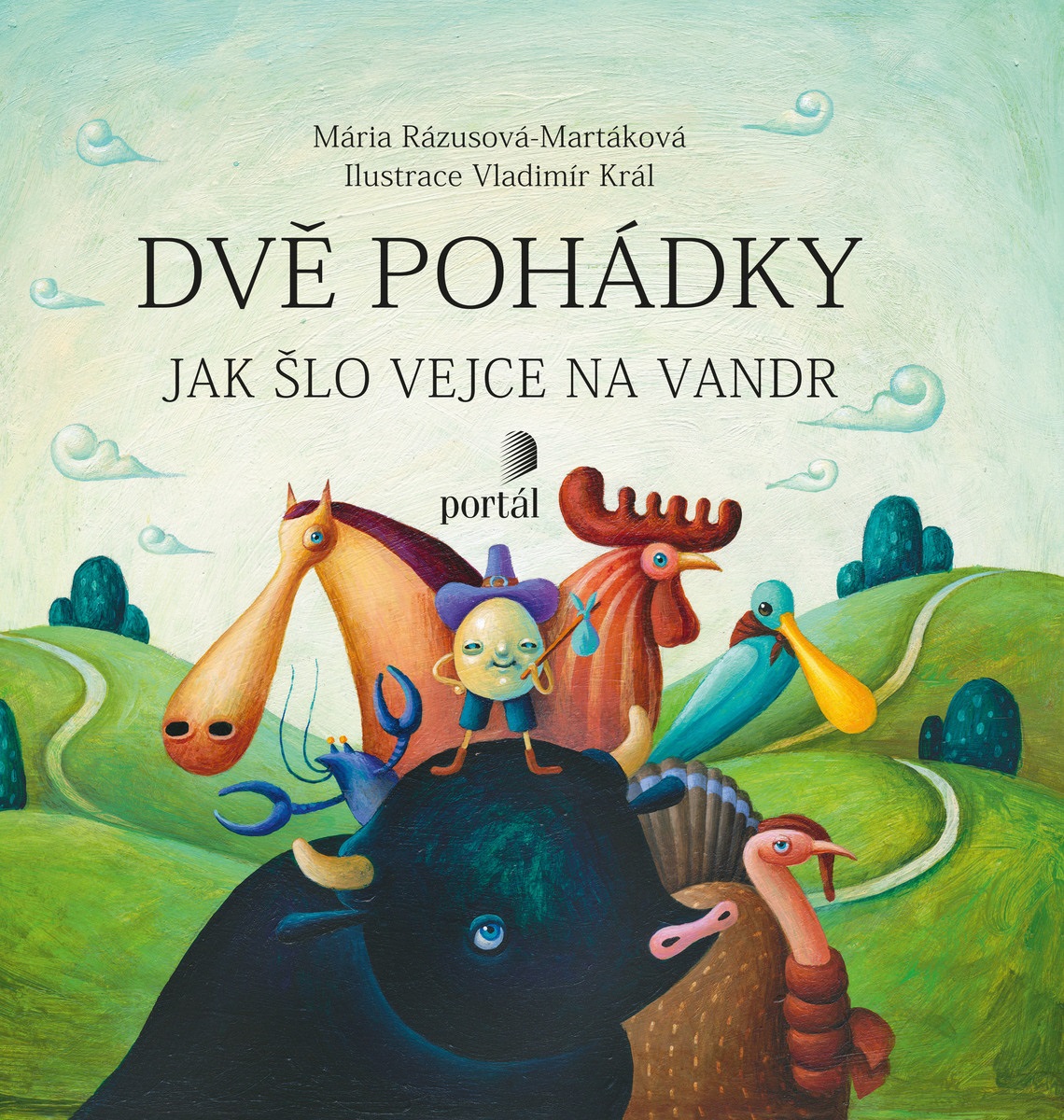 Obrazok Dvě pohádky - Tři prasátka, Jak šlo vejce na vandr