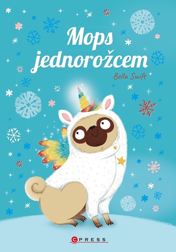 Obrázok Mops jednorožcem