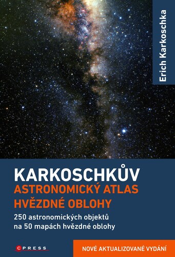 Obrázok Karkoschkův astronomický atlas hvězdné oblohy