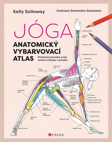 Obrázok Jóga - anatomický vybarvovací atlas 