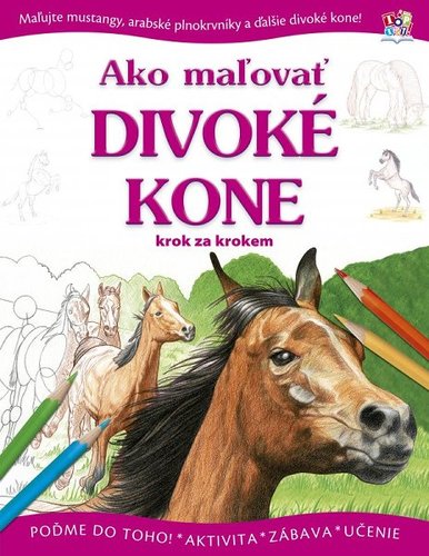 Obrázok Ako maľovať divoké kone