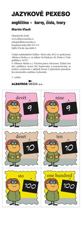 Obrázok Jazykové pexeso - angličtina - barvy, čísla, tvary