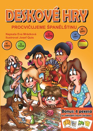 Obrázok Deskové hry. Procvičujeme španělštinu