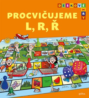 Obrázok Deskové hry. Procvičujeme L, R, Ř