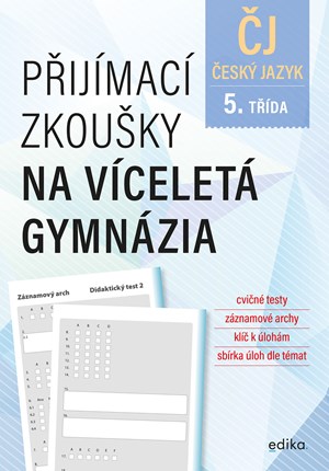 Obrázok Přijímací zkoušky na víceletá gymnázia – český jazyk
