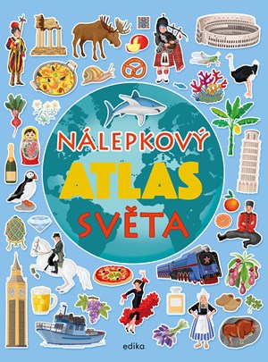Obrázok Nálepkový atlas světa