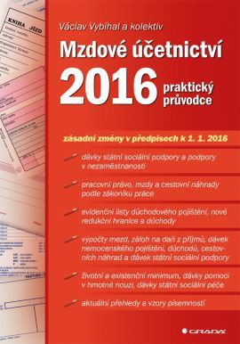 Obrázok Mzdové účetnictví 2016 - praktický průvodce