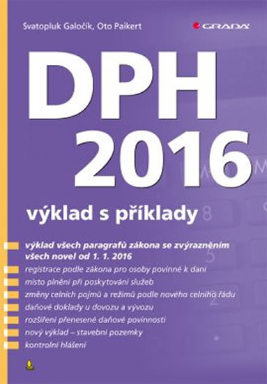 Obrázok DPH 2016 - výklad s příklady