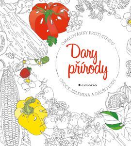 Obrázok Dary přírody ovoce, zelenina a další plody - Omalovánky proti stresu