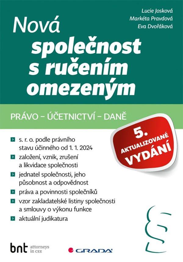 Obrázok Nová společnost s ručením omezeným - 5. aktualizované vydání